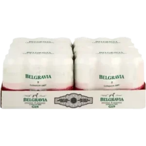 Belgravia London Dry Gin & Dark Cherry Cans 24 x 440ml