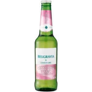 Belgravia London Dry Gin & Pink Tonic Bottle 275ml