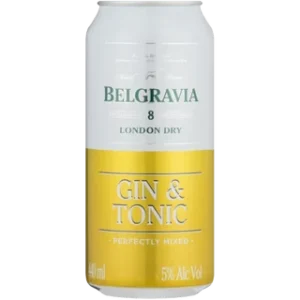 Belgravia London Dry Gin & Tonic Can 440ml