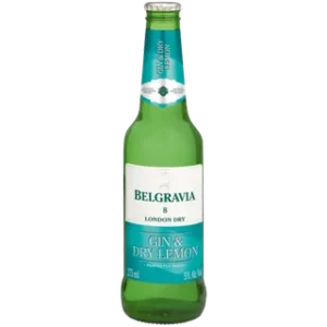 Belgravia Gin & Dry Lemon Bottle 275ml