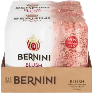 Bernini Blush Can Sparkling Spritzer 2x(6x500ml)