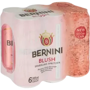Bernini Blush Sparkling Spritzer Can (6 x 500ml)