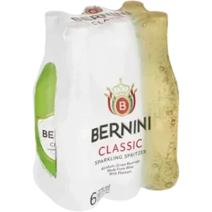 Bernini Classic Sparkling Grape Frizzante Bottles (6 x 275ml)