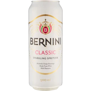 Bernini Classic Sparkling Spritzer Can 500ml