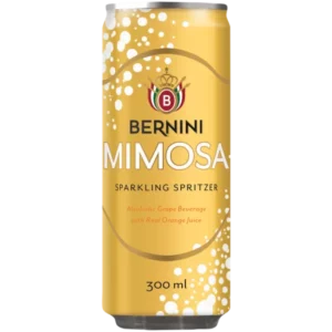 Bernini Mimosa Sparkling Spritzer Can 300ml