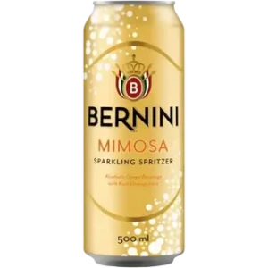 Bernini Mimosa Sparkling Spritzer Can 500ml