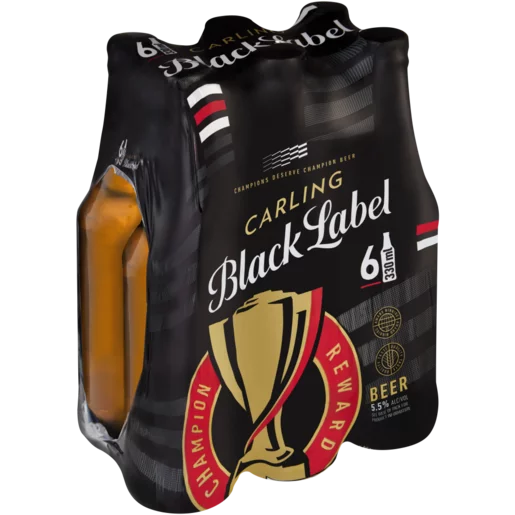 Carling Black Label 6-Pack (340ml Bottles)