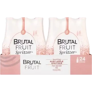 Brutal Fruit Ruby Apple Spritzer 24 x 275ml