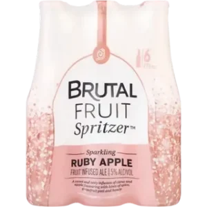 Brutal Fruit Ruby Apple Spritzer (6 x 275ml)