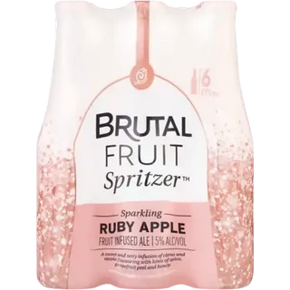 Brutal Fruit Ruby Apple Spritzer 6 x 275ml