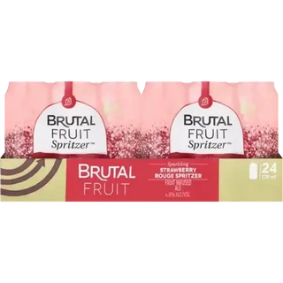 Brutal Fruit Strawberry Rouge Spritzer 24 x 500ml