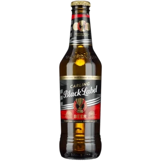 Carling Black Label Beer Bottle 330ml