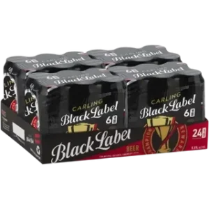 Carling Black Label Beer Cans 4x(6 x 500ml)