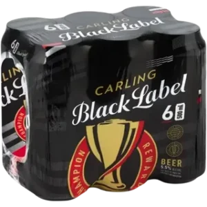 Carling Black Label Beer Cans (6 x 500ml)