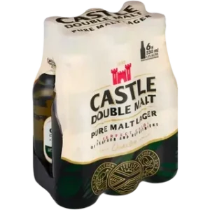 Castle Double Malt Pure Malt Lager NRB (6 x 330ml)
