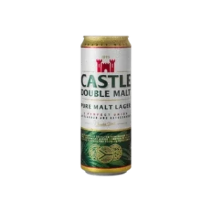 Castle Double Malt Pure Malt Lager Beer Can 410ml