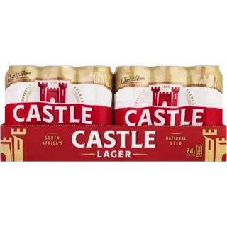 Castle Lager Cans 24 x 500ml