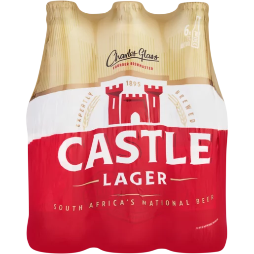 Castle Lager 6-Pack (330ml Bottles)