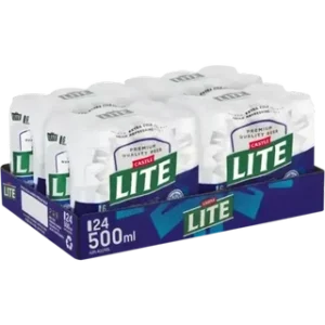 Castle Lite Premium Beer 4x(6 x 500ml)