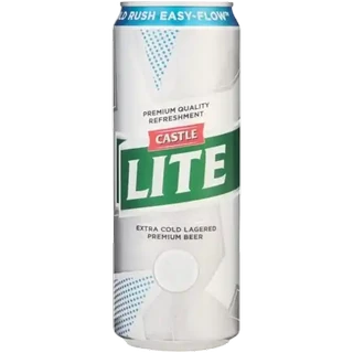 Castle Lite Premium Beer Can 410ml