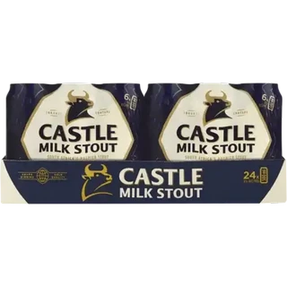 Castle Milk Stout Beer Cans 24 x 500ml