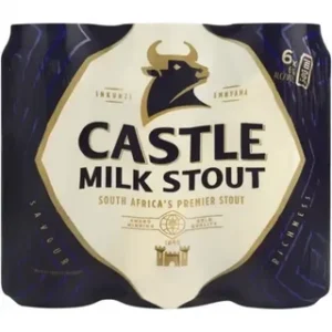 Castle Milk Stout Beer Cans (6 x 500ml)