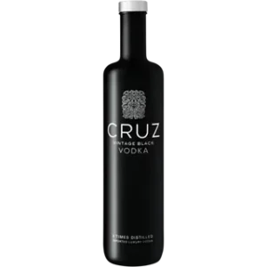 Cruz Vintage Black Vodka Bottle 750ml