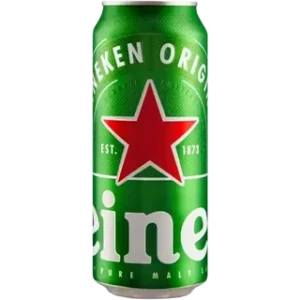 Heineken Pure Malt Lager Beer Can 500ml