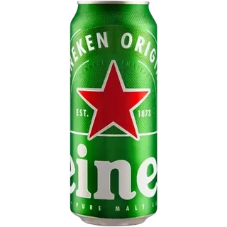 Heineken Pure Malt Lager Beer Can 500ml