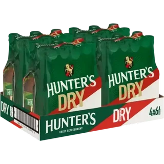 Hunter's Dry Cider Bottles 24 x 330ml
