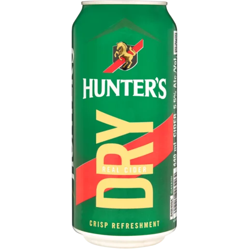 Hunter's Dry Cider Can 440ml