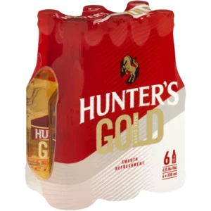 Hunter's Gold Cider Bottles 6 x 330ml