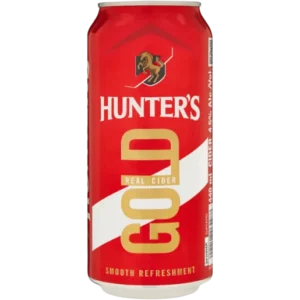 Hunter's Gold Cider Can 440ml