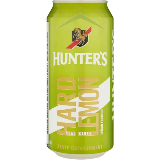 Hunter's Hard Lemon Cider Can 440ml