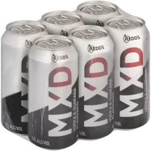 Redd's MXD Vodka & Guarana Flavoured Spirit Cooler Cans 6 x 440ml