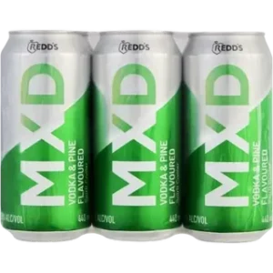 Redd's MXD Vodka & Pine Flavoured Spirit Cooler Cans 6 x 440ml