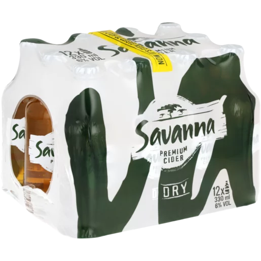 Savanna Dry Premium Cider Bottles 12 x 330ml