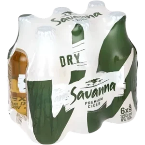 Savanna Dry Premium Cider Bottles 6 x 330ml