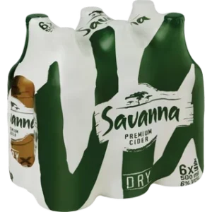 Savanna Dry Premium Cider Bottles (6 x 500ml)