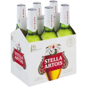 Stella Artois 6-Pack (330ml Bottles)