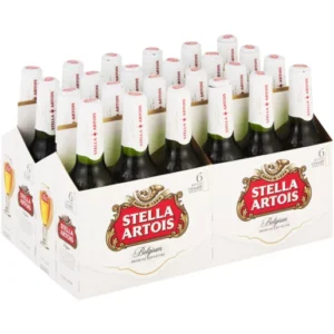 Stella Artois Lager Beer Bottles 4x(6 x 330ml)