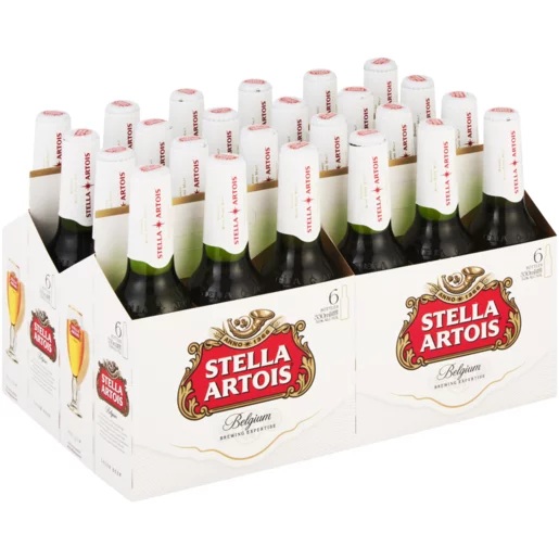 Stella Artois Lager Beer Bottles 24 x 330ml