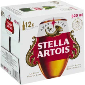 Stella Artois Pure Malt Lager Bottles 12 x 620ml