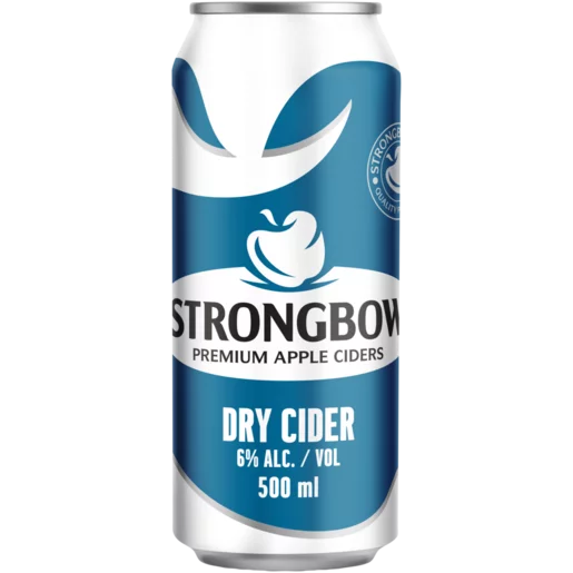 Strongbow Dry Premium Apple Cider Can 500ml