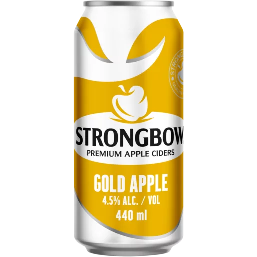 Strongbow Gold Apple Premium Apple Cider Can 440ml
