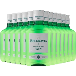 Belgravia London Dry Gin Bottles (12x200ml)