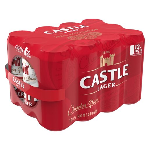 Castle Lager Can (12 x 500ml)