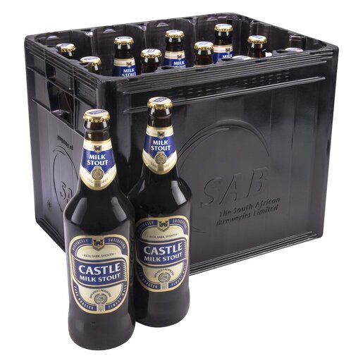 Castle Milk Stout Quart Returnable (12 x 750ml)