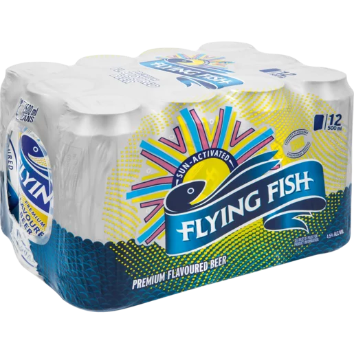 Flying Fish Pressed Lemon Can (12 x 500ml)