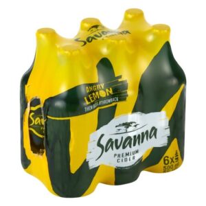 Savanna Angry Lemon NRB (6 x 500ml)
